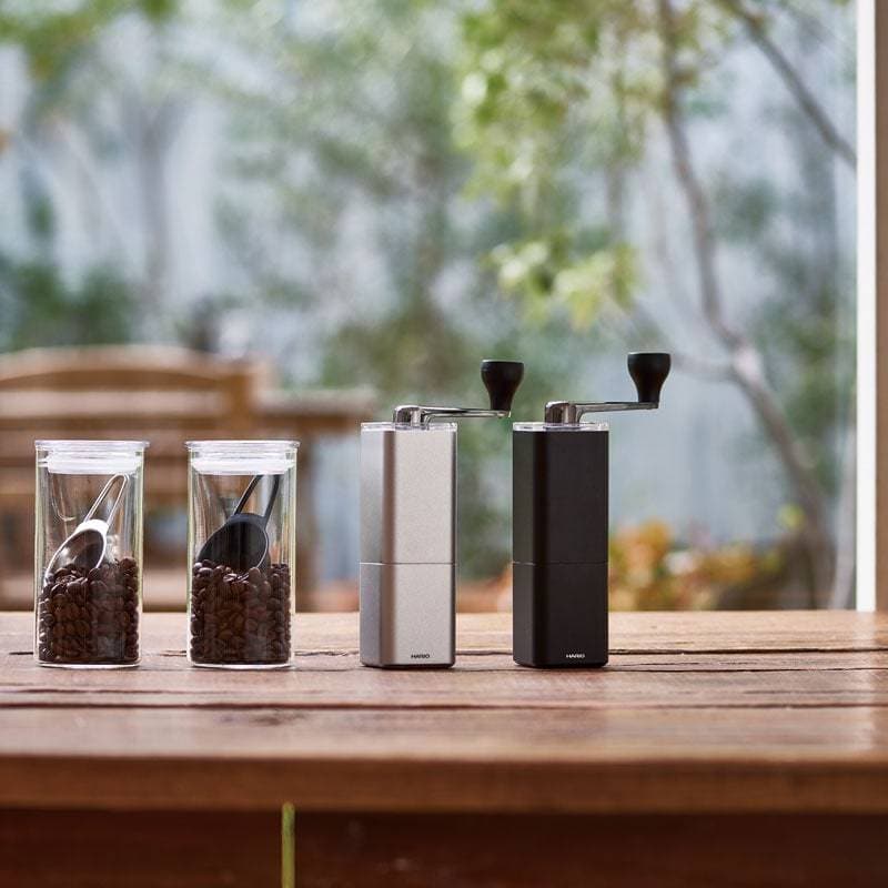 Grinder on table