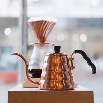 Hario V60 Buono Copper Drip Kettle - 600ml - Balance Coffee