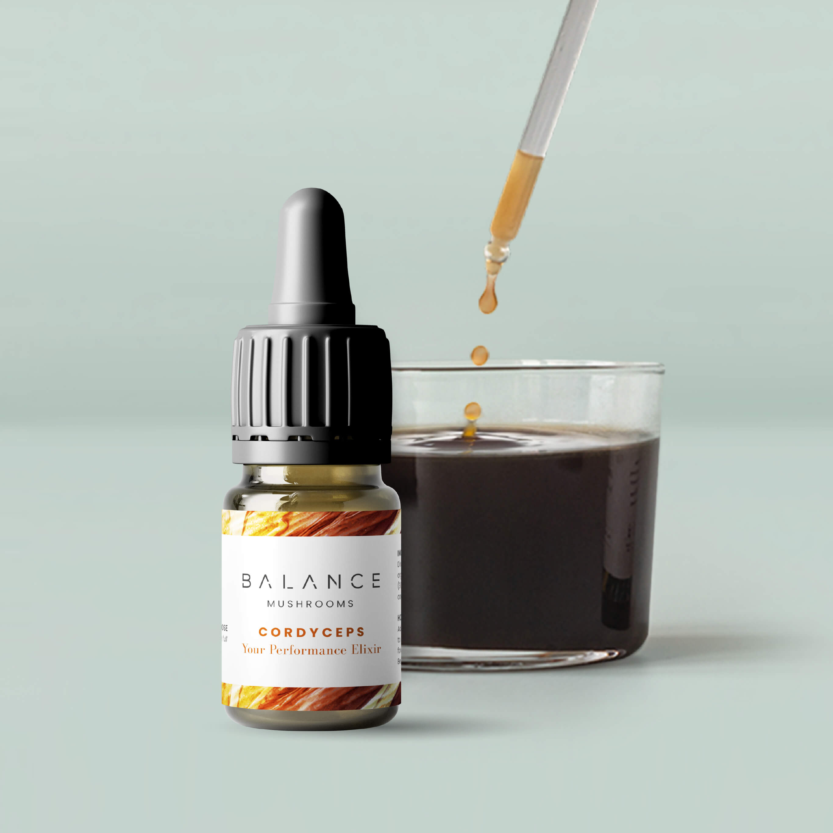 Cordyceps Elixir 10ml → Clean Energy