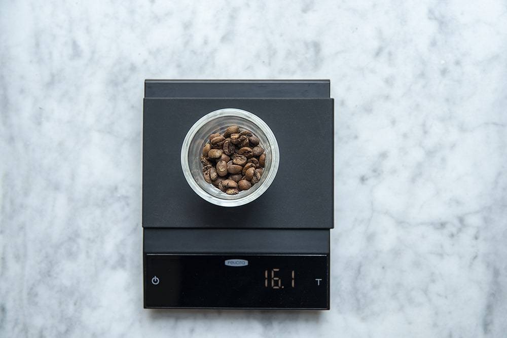 Image scaling coffee pod