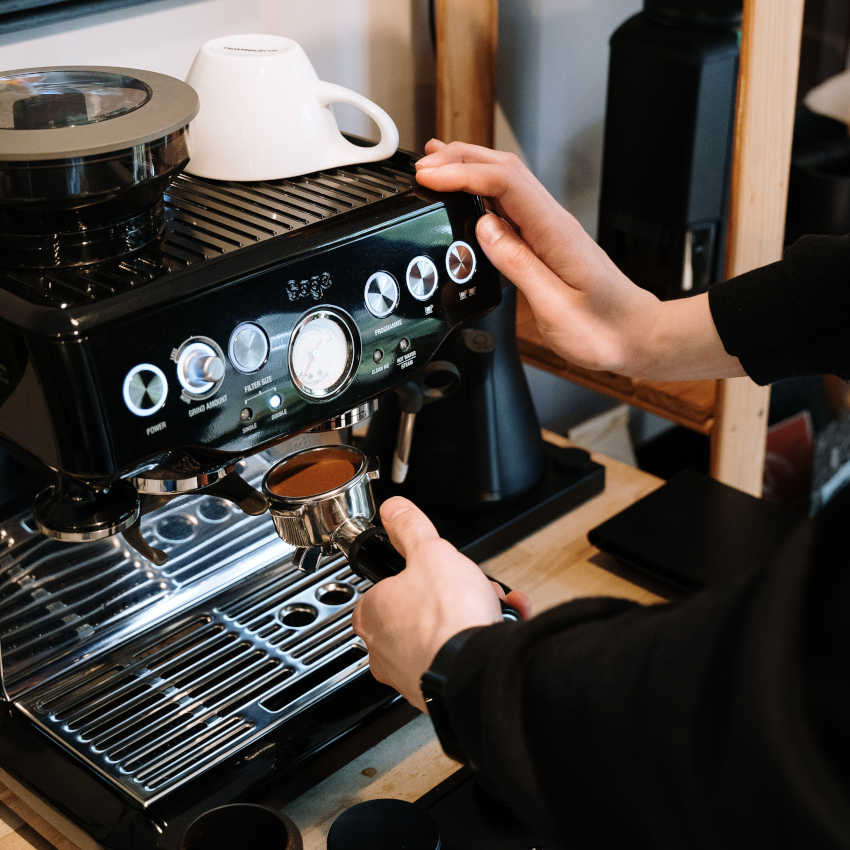 Sage Barista Pro Espresso Machine [Black Truffle]